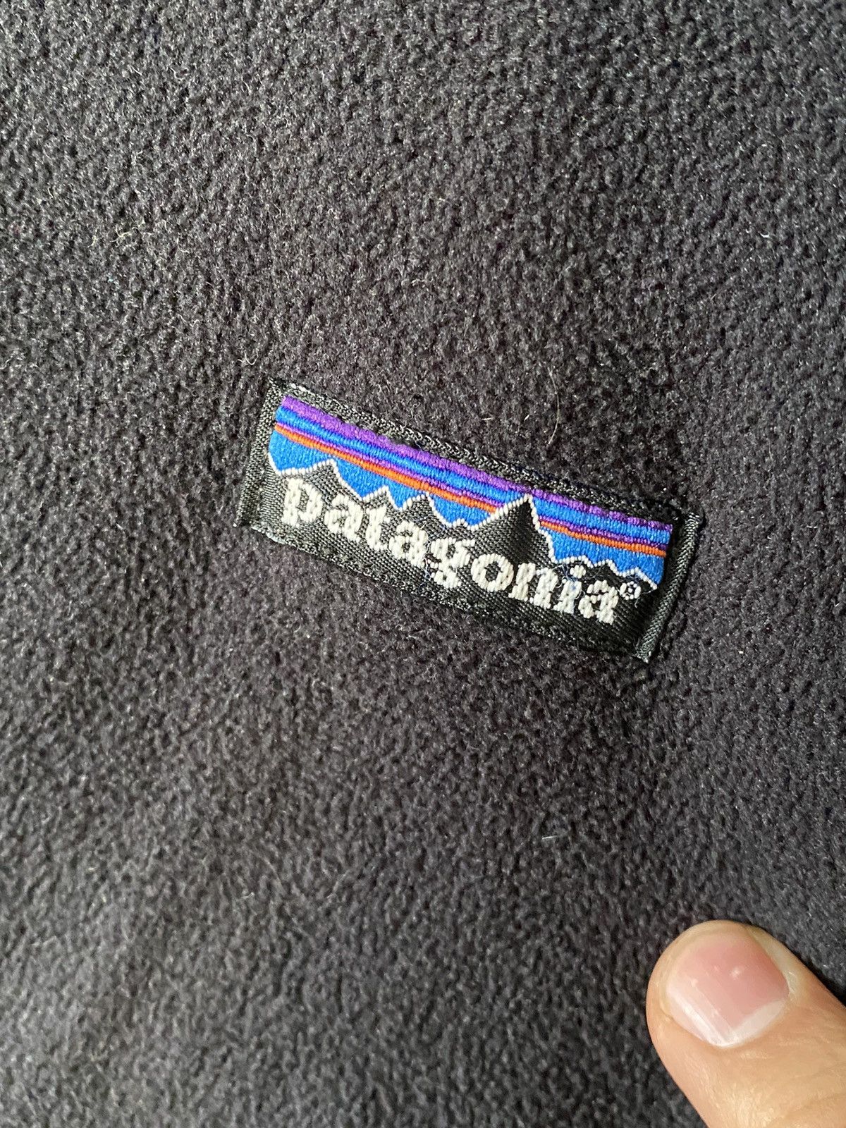 Patagonia Vintage Rare Patagonia Fleece Black Art Size US L / EU 52-54 / 3 - 2 Thumbnail