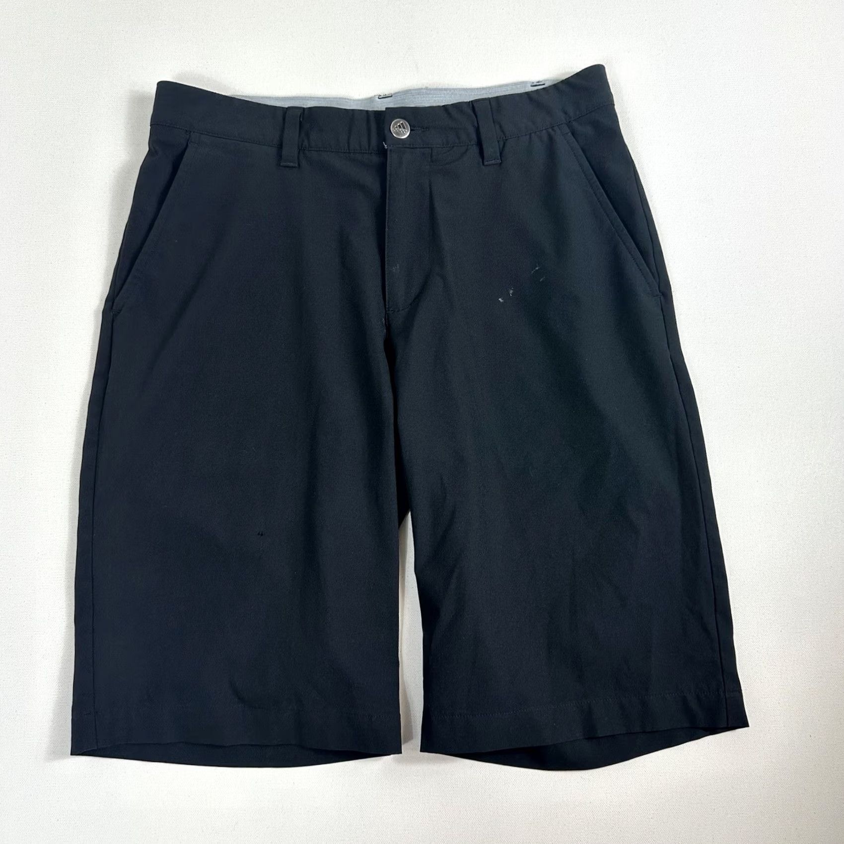 Adidas Adidas Ultimate 365 Golf Flat Front Performance Shorts Black Mens 30 Stretch Size US 30 / EU 46 - 2 Thumbnail