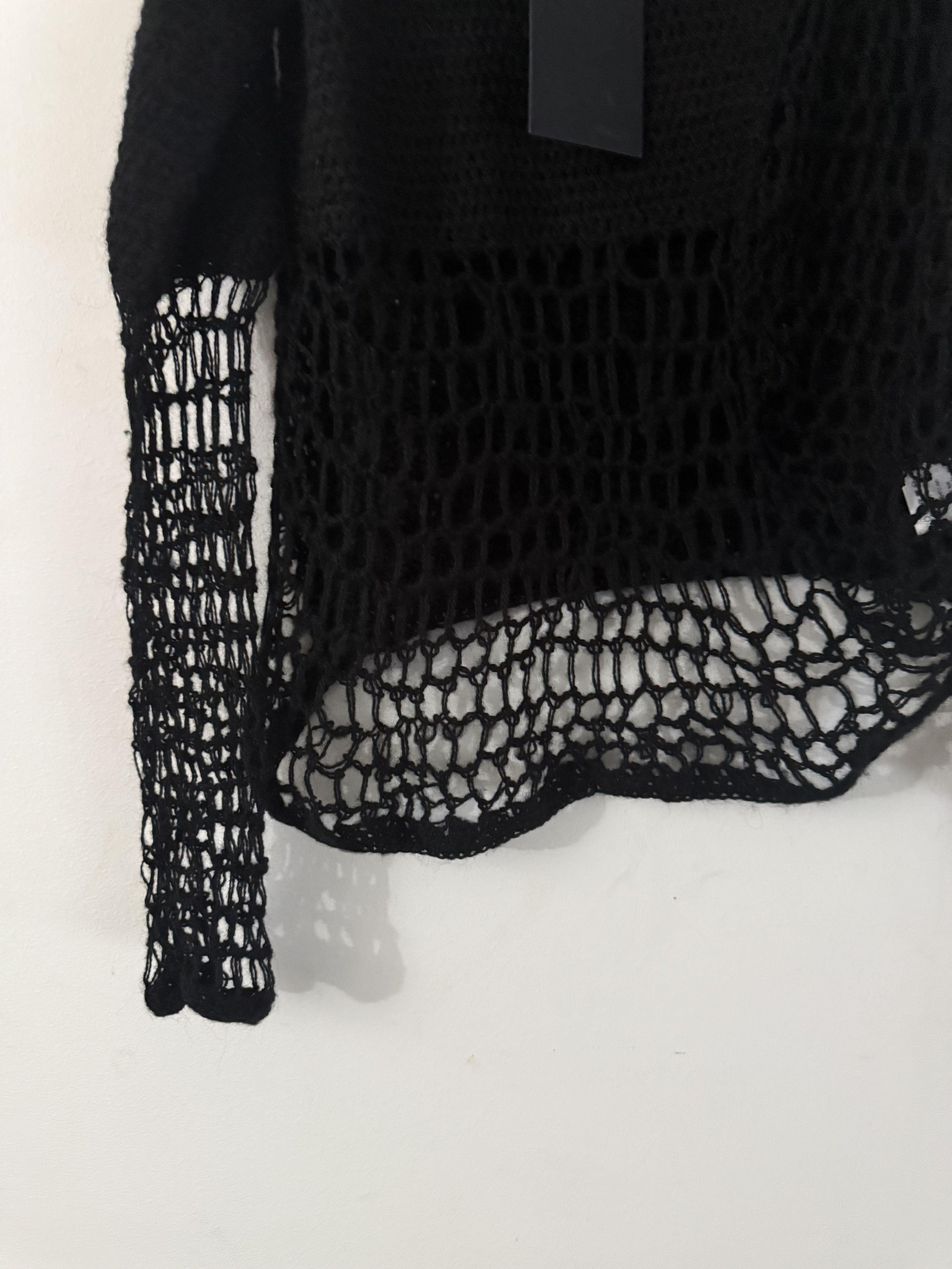 Enfants Riches Deprimes Open-Knit Construction Mohair And Wool Size US L / EU 52-54 / 3 - 3 Thumbnail