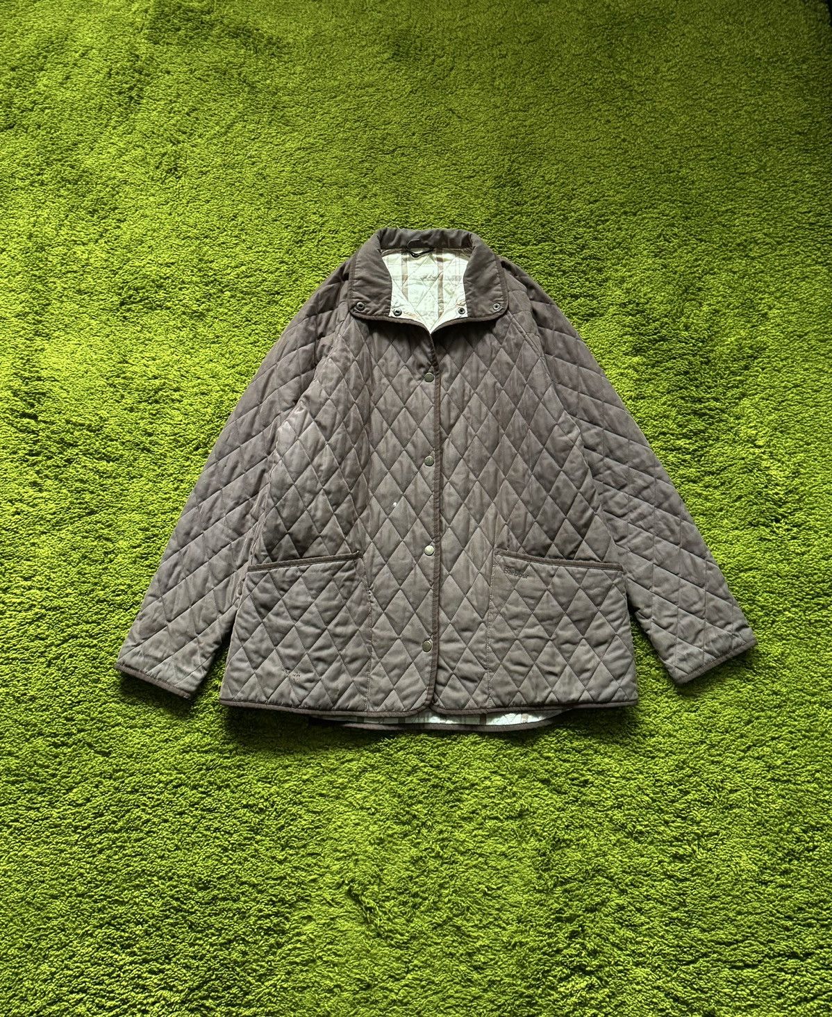Barbour × Designer × Vintage Barbour burdale quilted jacket Size XL / US 12-14 / IT 48-50 - 1 Thumbnail
