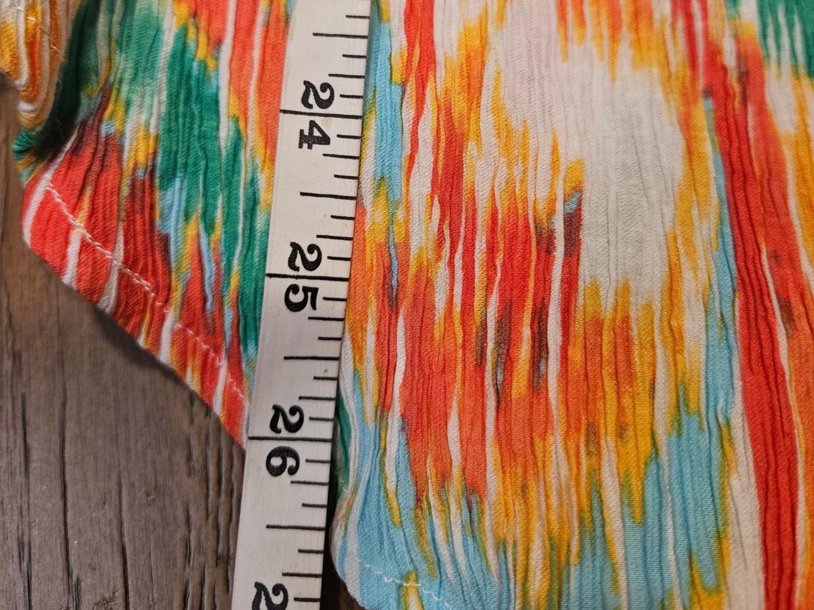 Designer Colorful Ruby Rd. Tunic Top - Size L Size L / US 10 / IT 46 - 7 Thumbnail