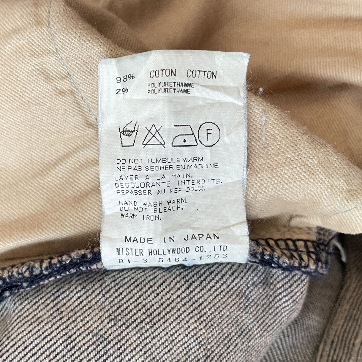 Vintage Vintage Japanese Brand N Hoolywood Jeans 2000s Size US 36 / EU 52 - 9 Thumbnail