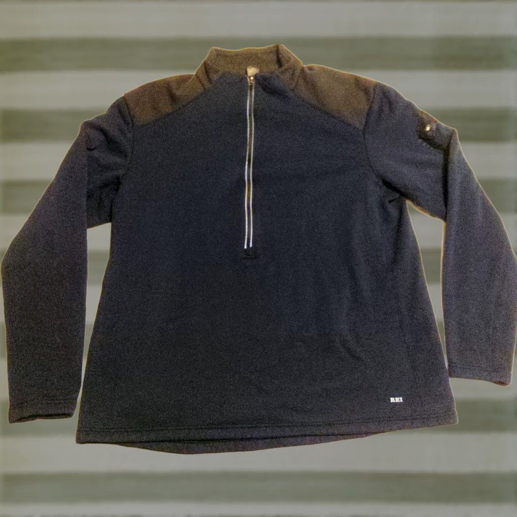 Vintage REI Co-Op 1/4 Zip Pullover Shirt Men Long Sleeve Navy Blue 2XL Activewear Casual Shirt Pullover Top XXL Navy Blue Mens Size US XXL / EU 58 / 5 - 1 Thumbnail
