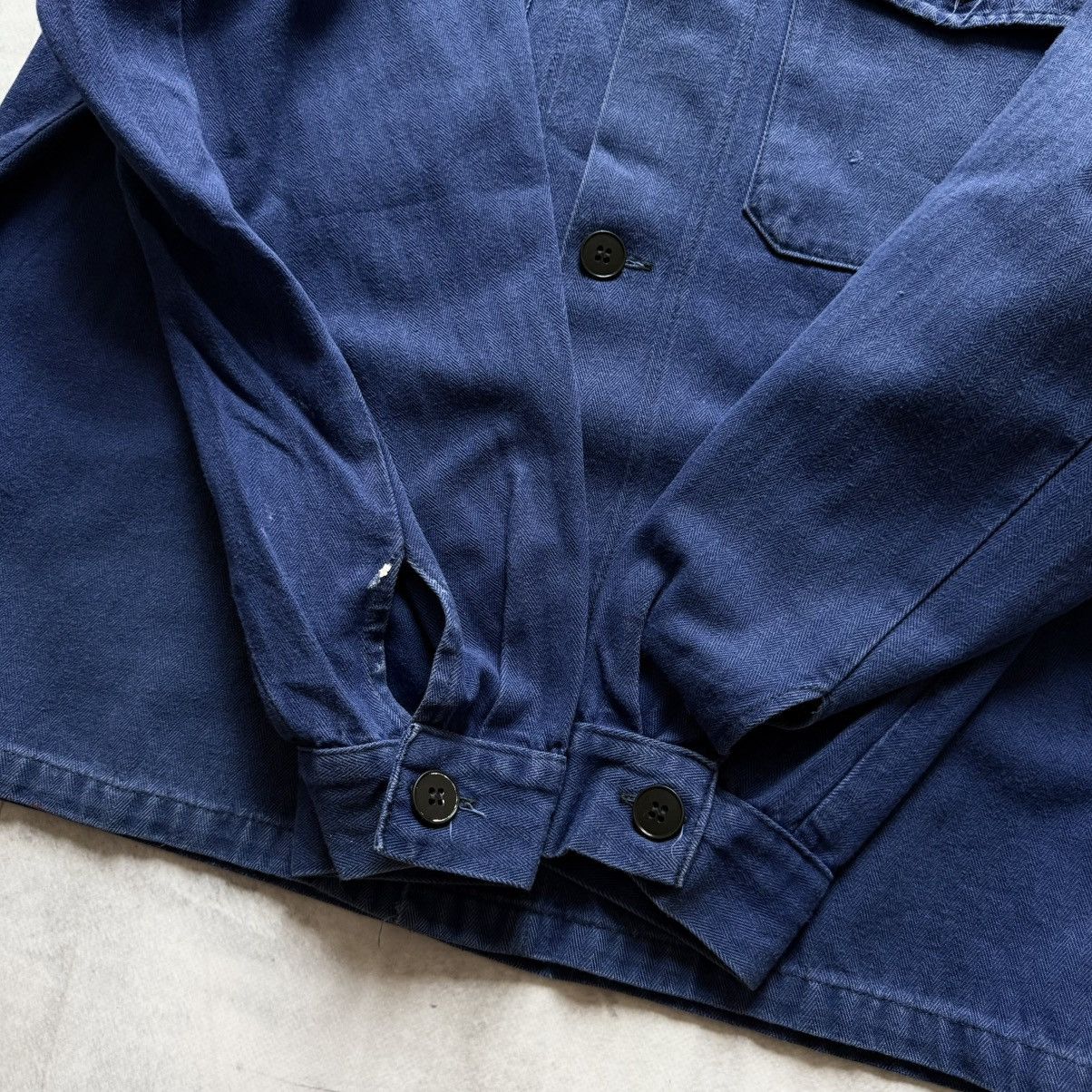Le Laboureur Vintage French Work Pocket Shirt Jacket 80-90s Army Eclair Size US M / EU 48-50 / 2 - 4 Thumbnail