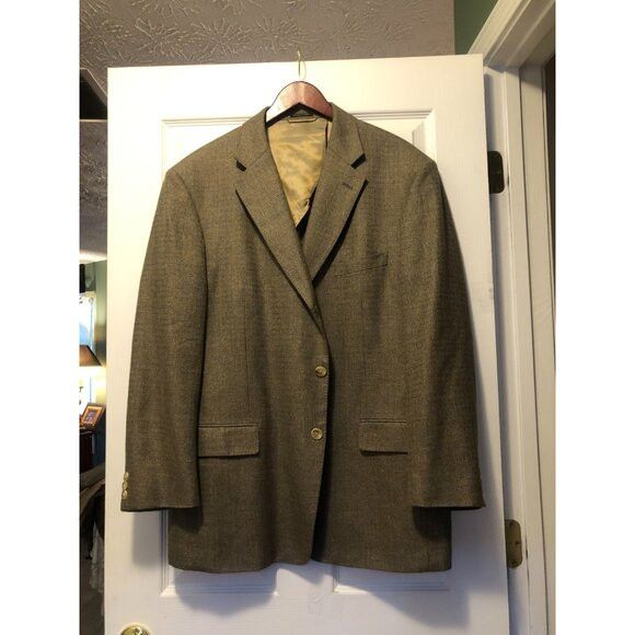Other Ibiza men's 48%wool 32%silk 20%linen sport coat blazer 46R Size 46R - 1 Thumbnail