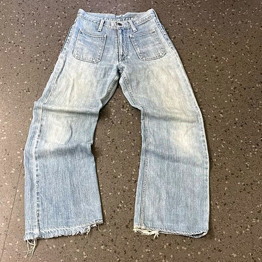 Kapital Kapital Denim Jeans Light Wash Distressed Size US 32 / EU 48 - 1 Thumbnail
