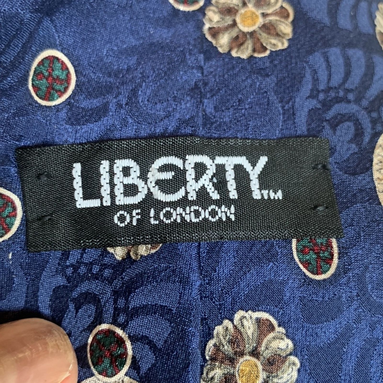 Liberty London Liberty of London 100% silk paisley,floral and foulard tie Size ONE SIZE - 7 Thumbnail