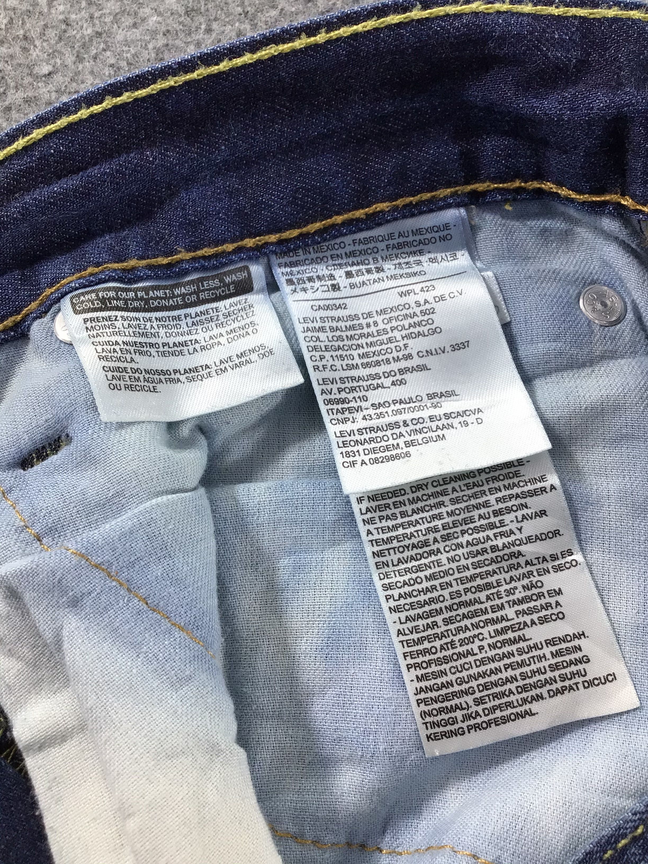 Levi's Vintage Levis 514 Jeans-J641 Size US 33 - 9 Thumbnail