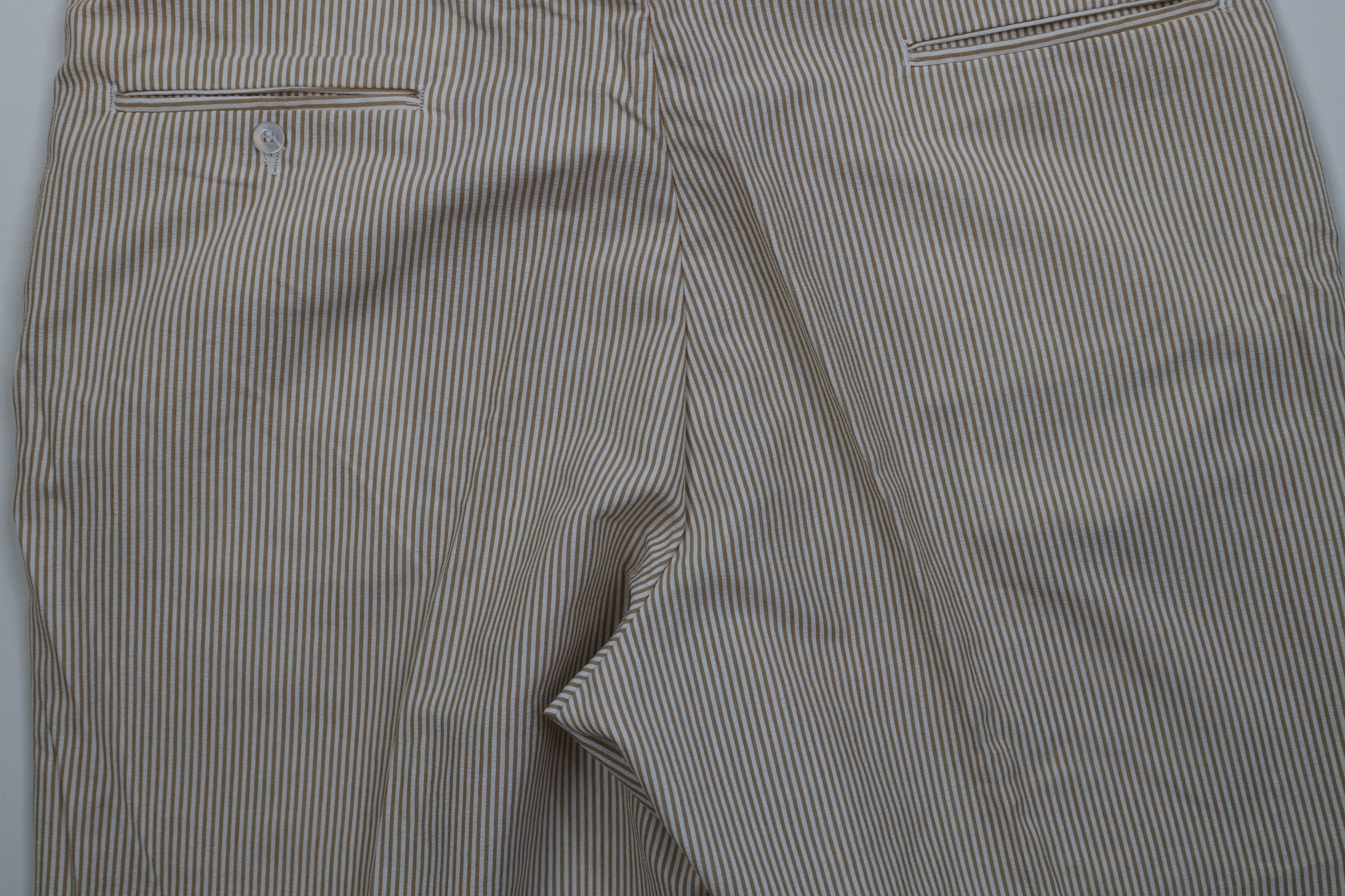 Vintage Vintage 70s Streetwear Seersucker Above Knee Chino Shorts Size US 38 / EU 54 - 11 Thumbnail