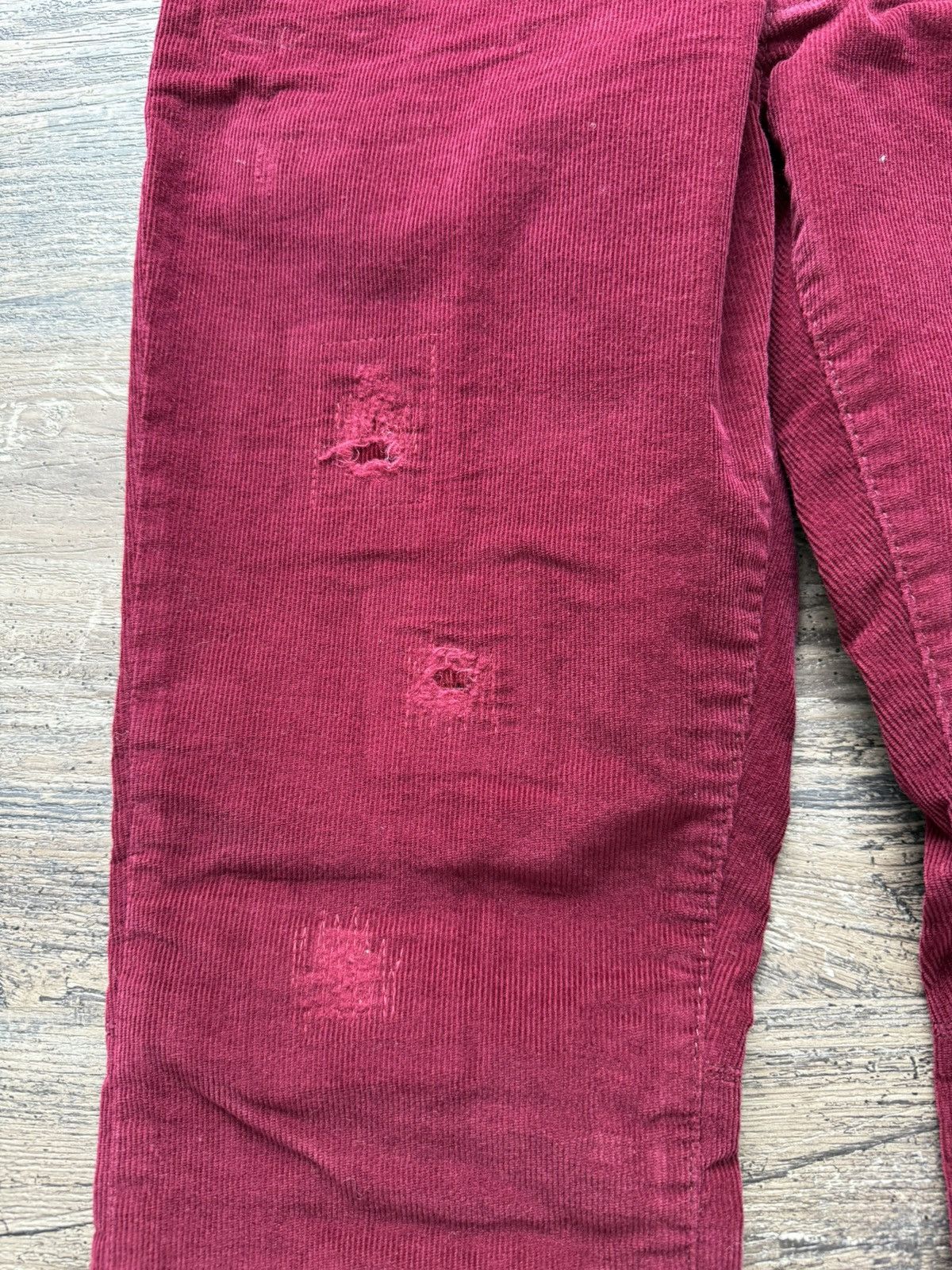 Dsquared2 NWT - Dsquared2 Corduroy Repaired trousers Size 30" / US 8 / IT 44 - 3 Thumbnail