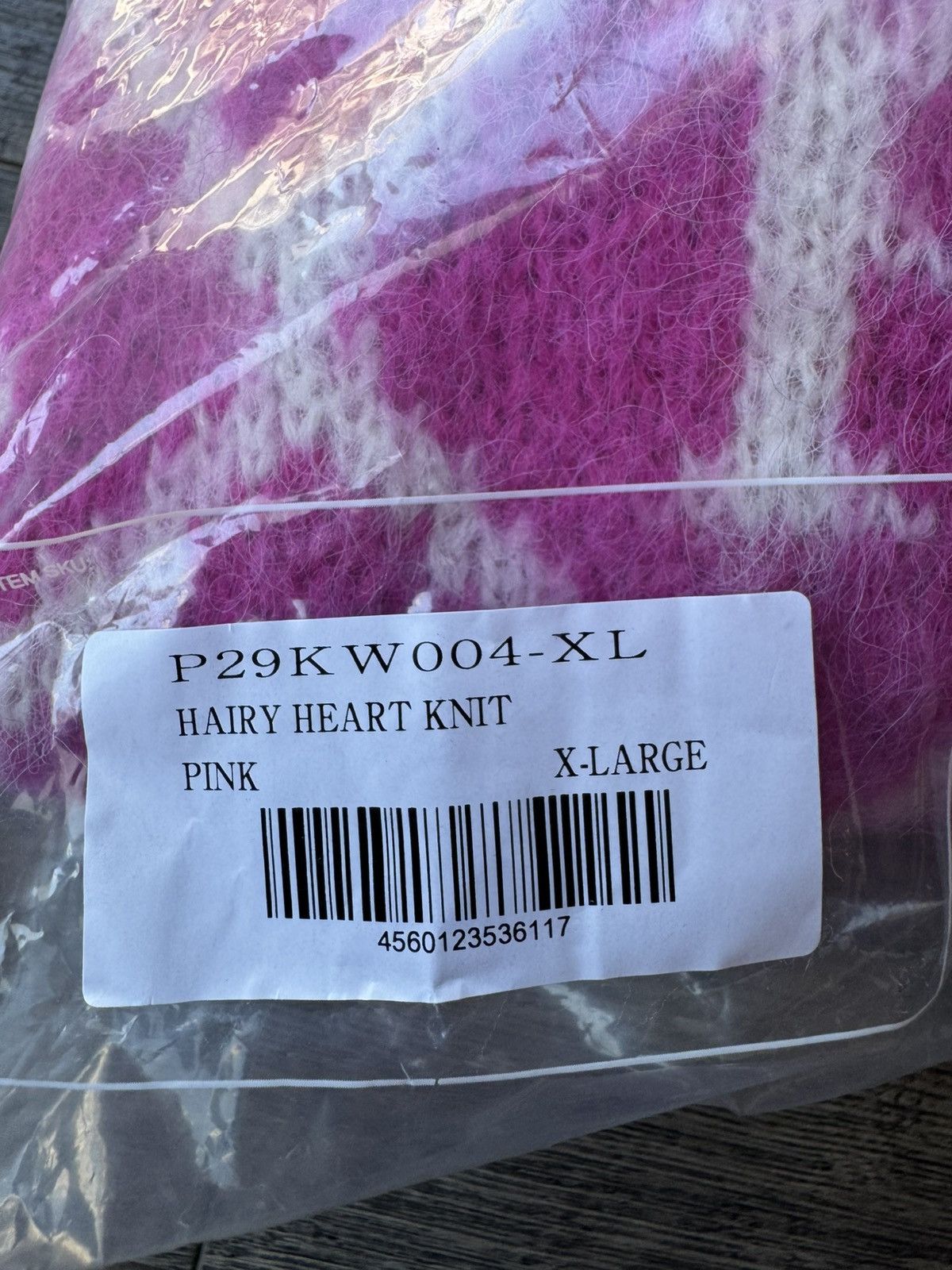 Palace Palace Hairy Heart Knit Cardigan Size US XL / EU 56 / 4 - 9 Thumbnail