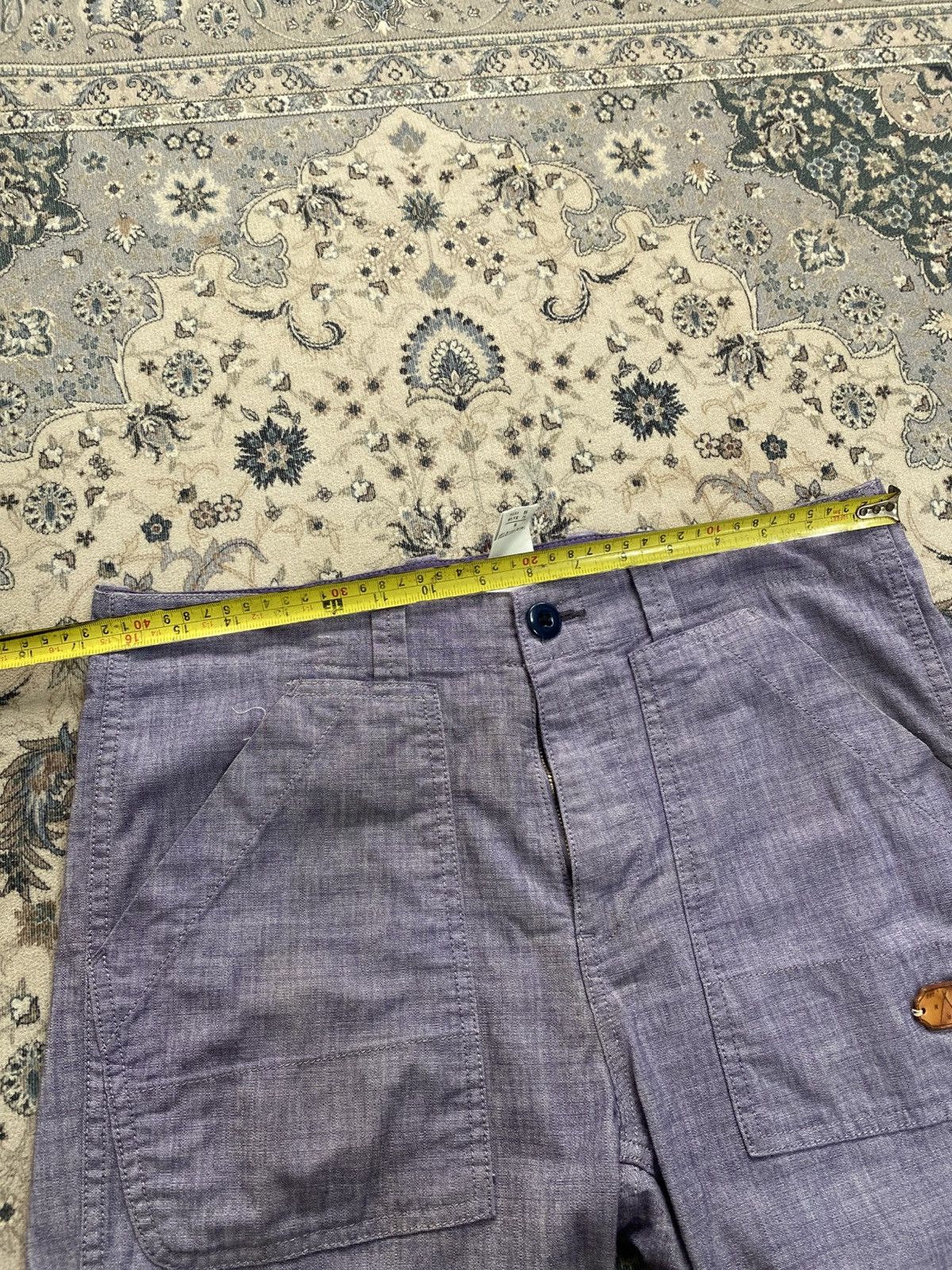 Japanese Brand HAKU JAPAN LINEN PANTS LGB HYSTERIC Size US 35 - 7 Thumbnail
