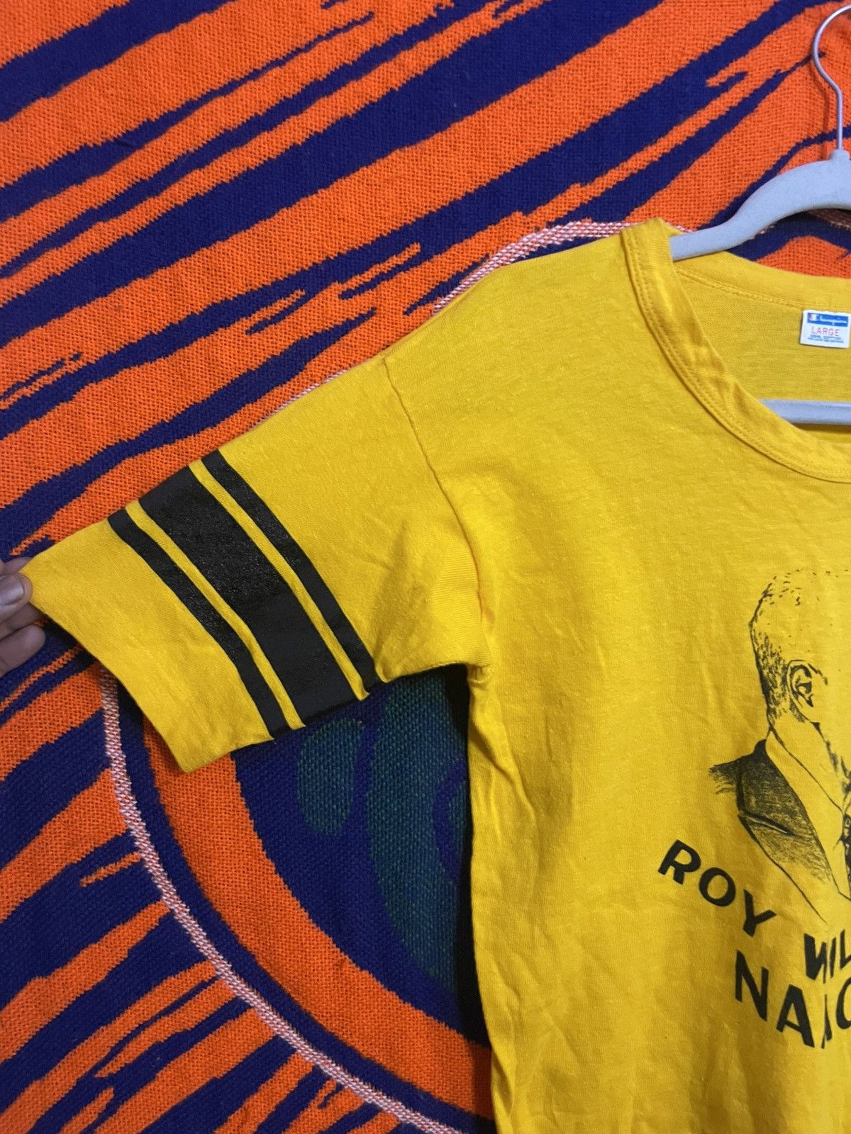 Champion 1970s Roy Wilkins NAACP Tee Size US L / EU 52-54 / 3 - 2 Thumbnail