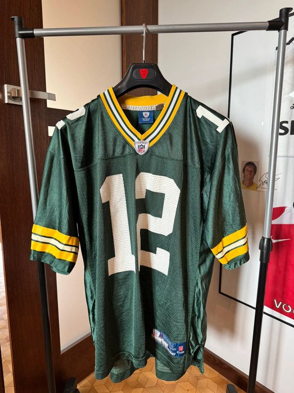 Reebok Vintage NFL Reebok Green Bay Packers Rodgers #12 Jersey L Size US L / EU 52-54 / 3 - 2 Thumbnail