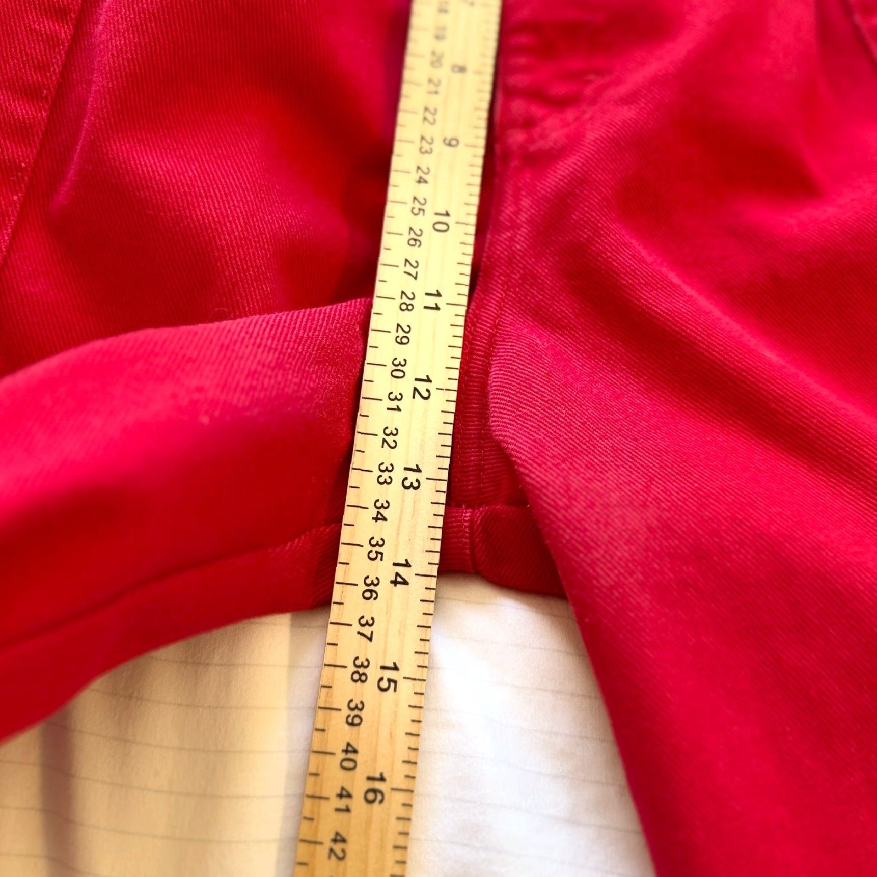 Vintage VINTAGE Roughrider by Circle T Jeans Women’s 32 Red High Waist Western Bare Back Straight Jeans Mens? Size 24" / US 00 / IT 34 - 5 Thumbnail