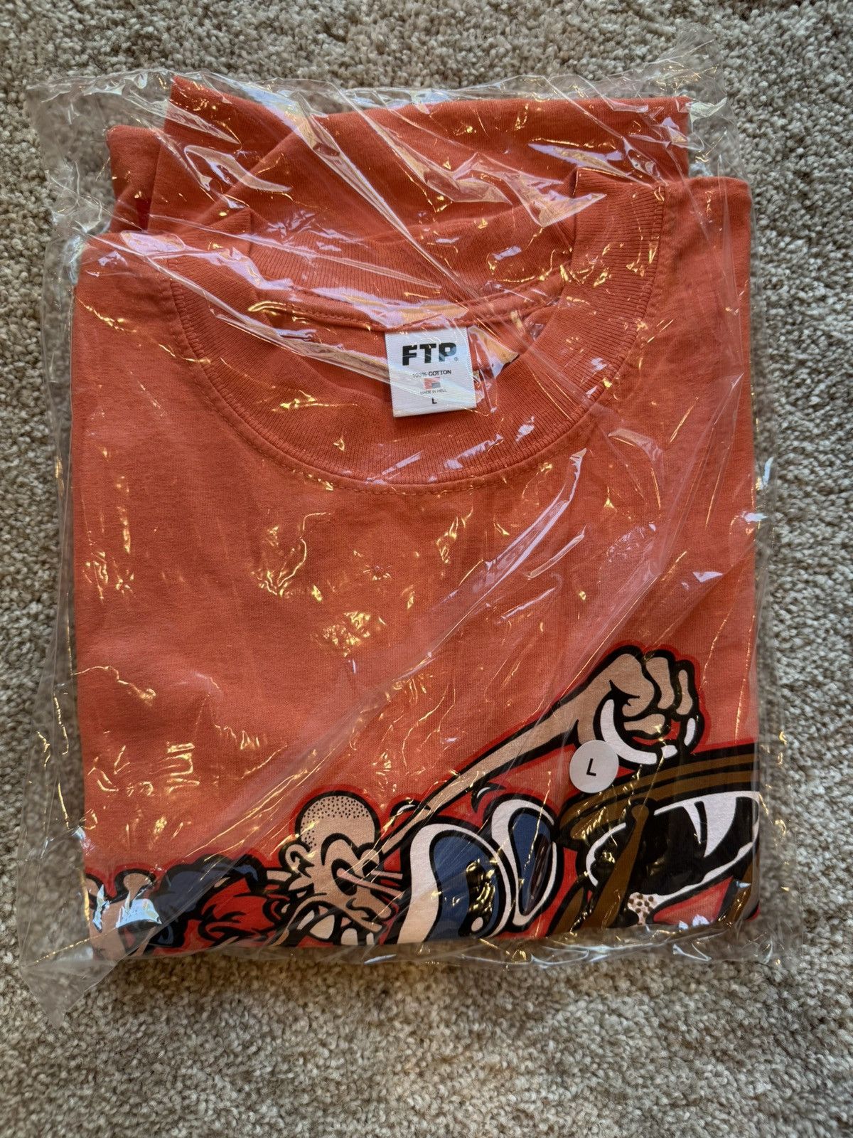 Fuck The Population Fuck The Population FOREVER TEE (PEACH) Size US L / EU 52-54 / 3 - 1 Thumbnail