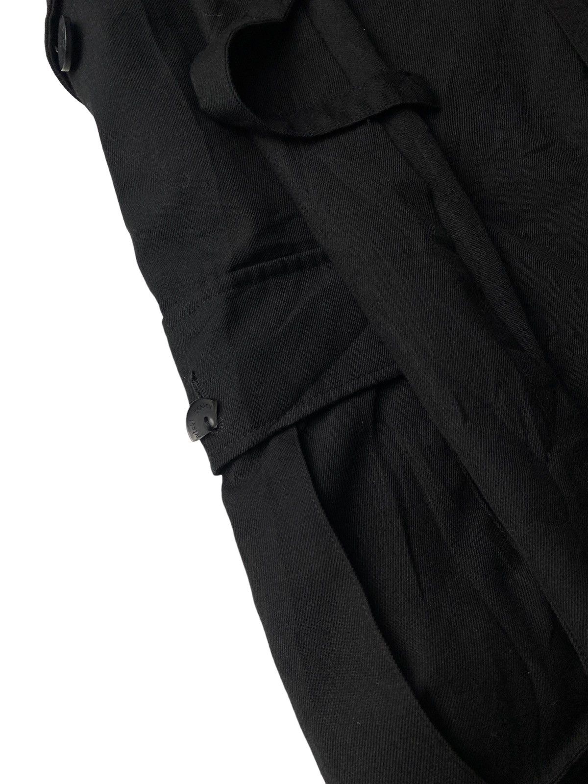If Six Was Nine × Japanese Brand 2000's Rovski Drop Crotch Laces Pants Size US 36 / EU 52 - 5 Thumbnail