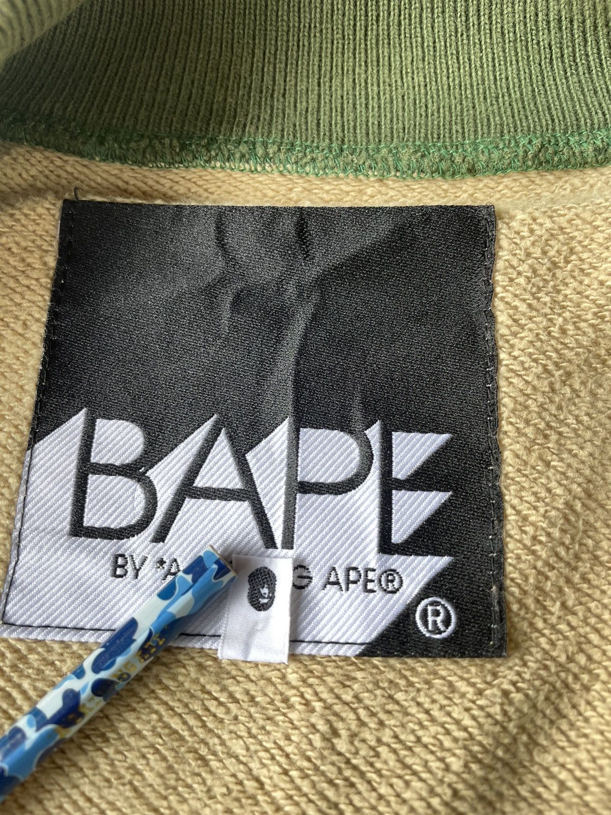 Bape OG Bape ABC Camo Green Sweat Varsity Jacket Size US M / EU 48-50 / 2 - 9 Thumbnail