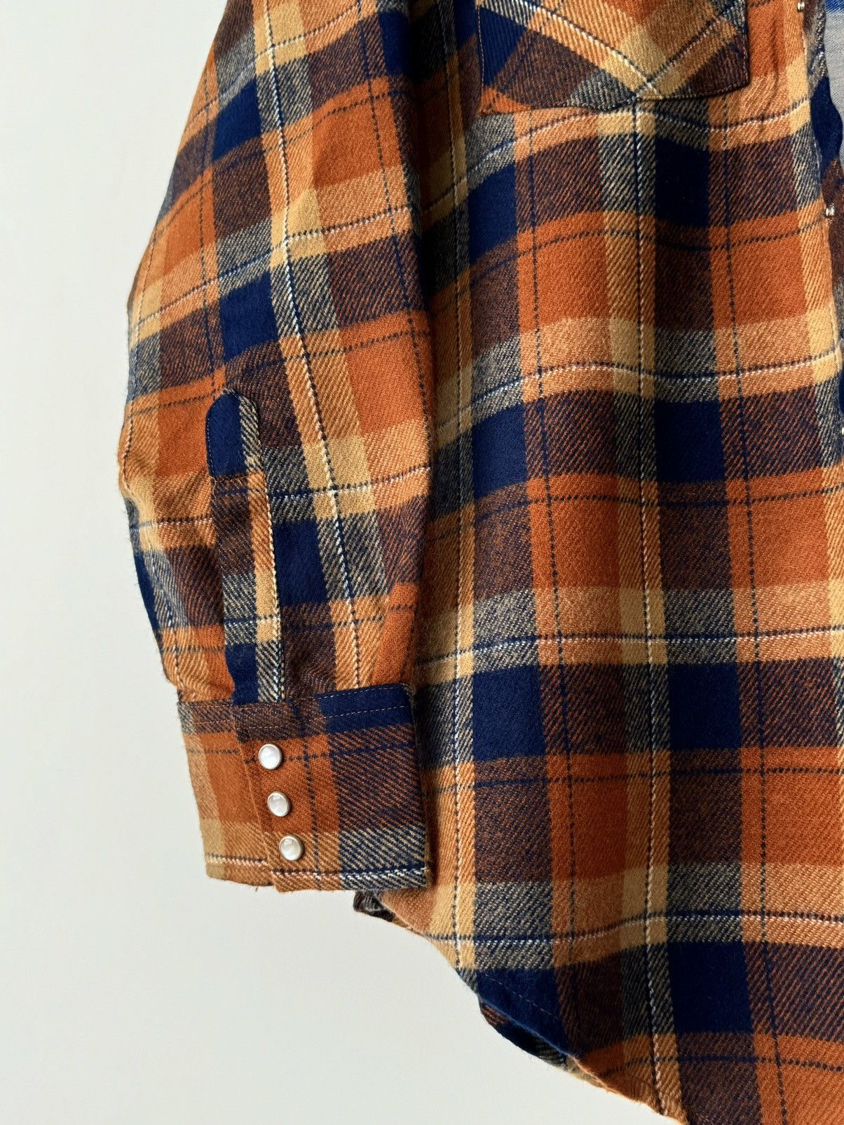 Vintage 1970s JC Penney Acrylic Work Plaid Button Shirt Size US M / EU 48-50 / 2 - 5 Thumbnail