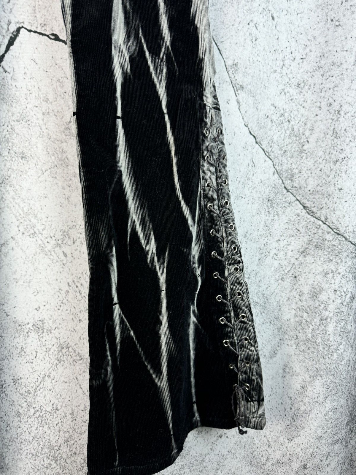 Japanese Brand × Vintage SICK 90s Flared Denim Jeans Pants Bootcut Y2K Size US 32 / EU 48 - 2 Thumbnail