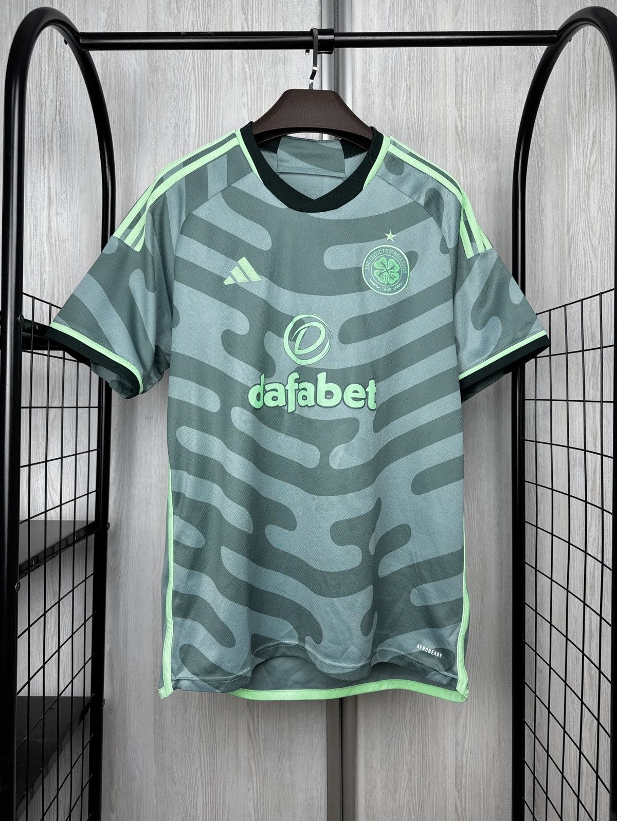Adidas Celtic FC 2023/24 Third Football Shirt Soccer Jersey Adidas Size US XL / EU 56 / 4 - 2 Thumbnail