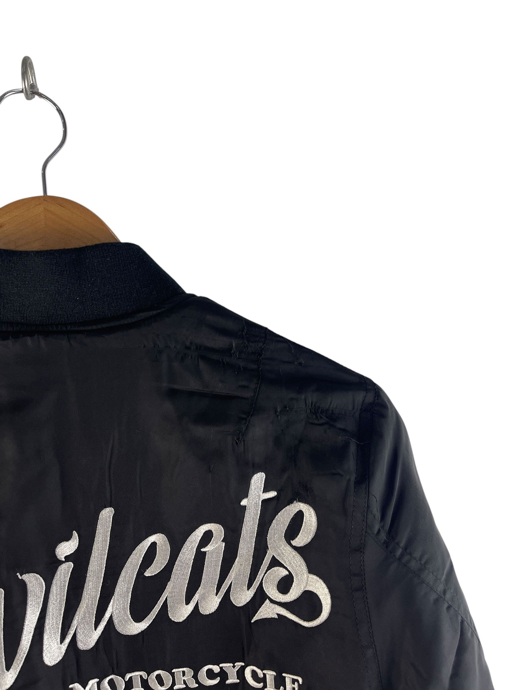 Japanese Brand Devilcats Motorcycle MA-1 Bomber Jacket Streetwear Biker Size US M / EU 48-50 / 2 - 13 Thumbnail