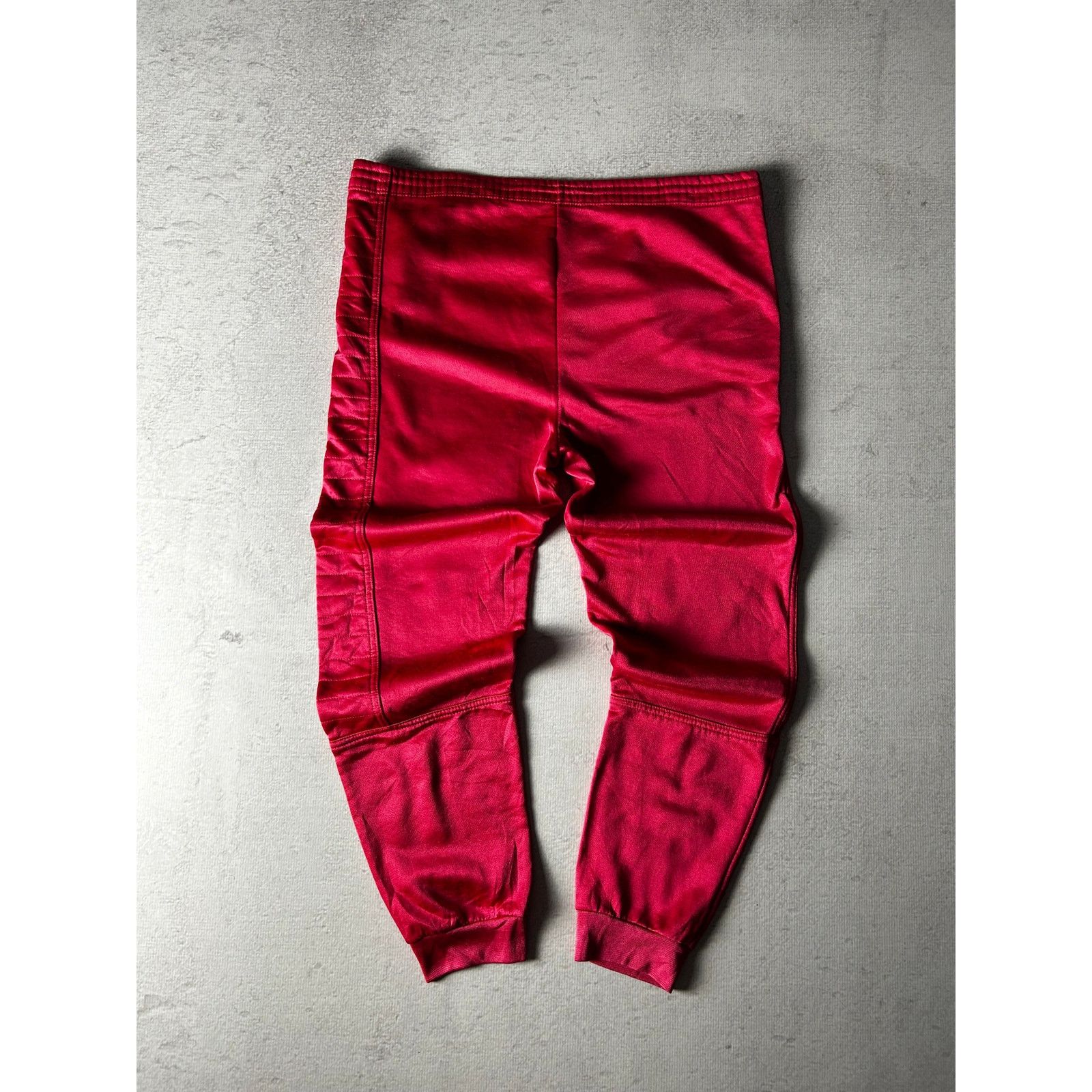 Adidas Vintage 80s Adidas Pink Cuffed Track Pants - Women's Medium Size 28" / US 6 / IT 42 - 2 Thumbnail