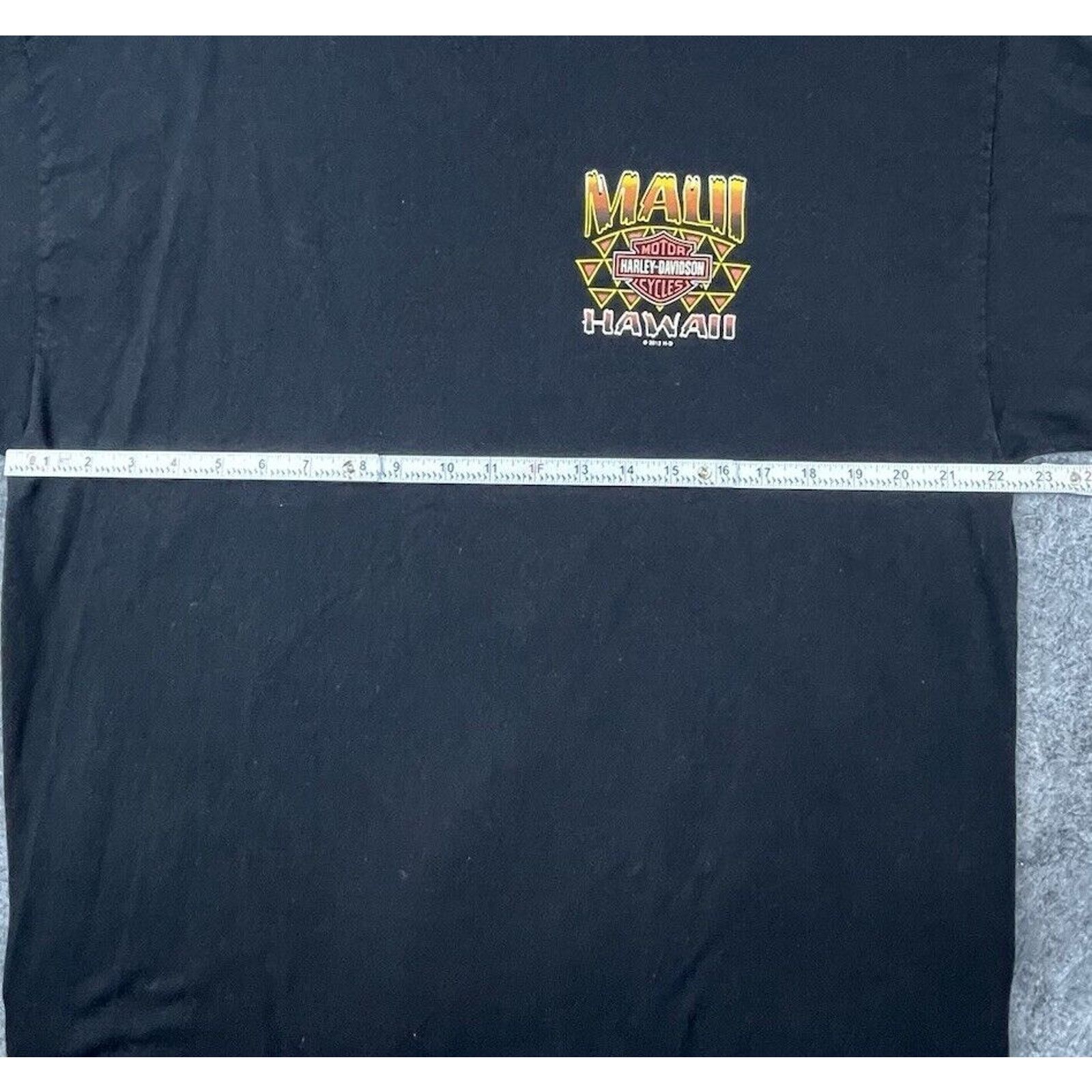 Harley Davidson Harley Davidson Shirt XL Skull Maui Hawaii Tiki Motorcycle Size US XL / EU 56 / 4 - 6 Thumbnail
