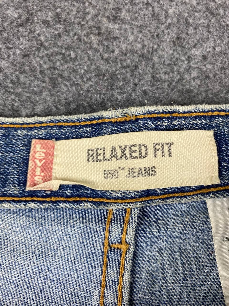 Levi's vintage levis 550 relaxed fit distressed denim Size US 38 / EU 54 - 15 Thumbnail