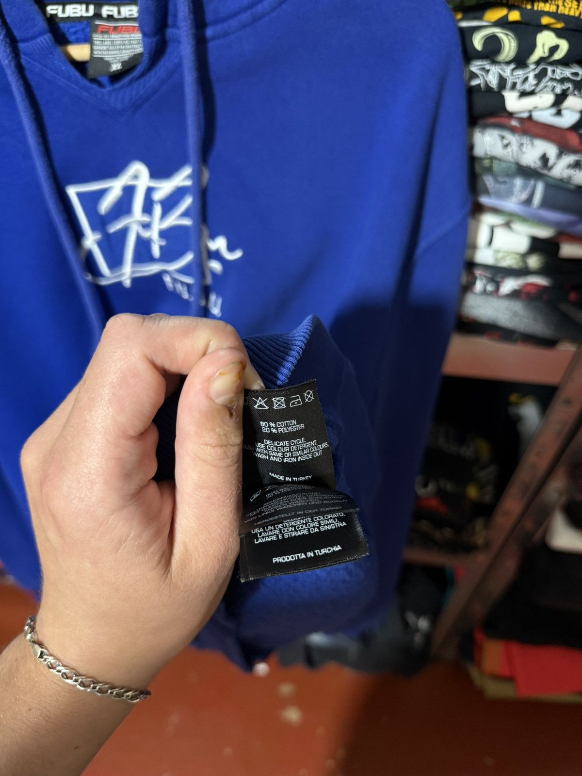 Fubu Vintage 90’s Rap Fubu Big Embroidered Logo Baggy Hoodie Y2K Size US XXL / EU 58 / 5 - 9 Thumbnail