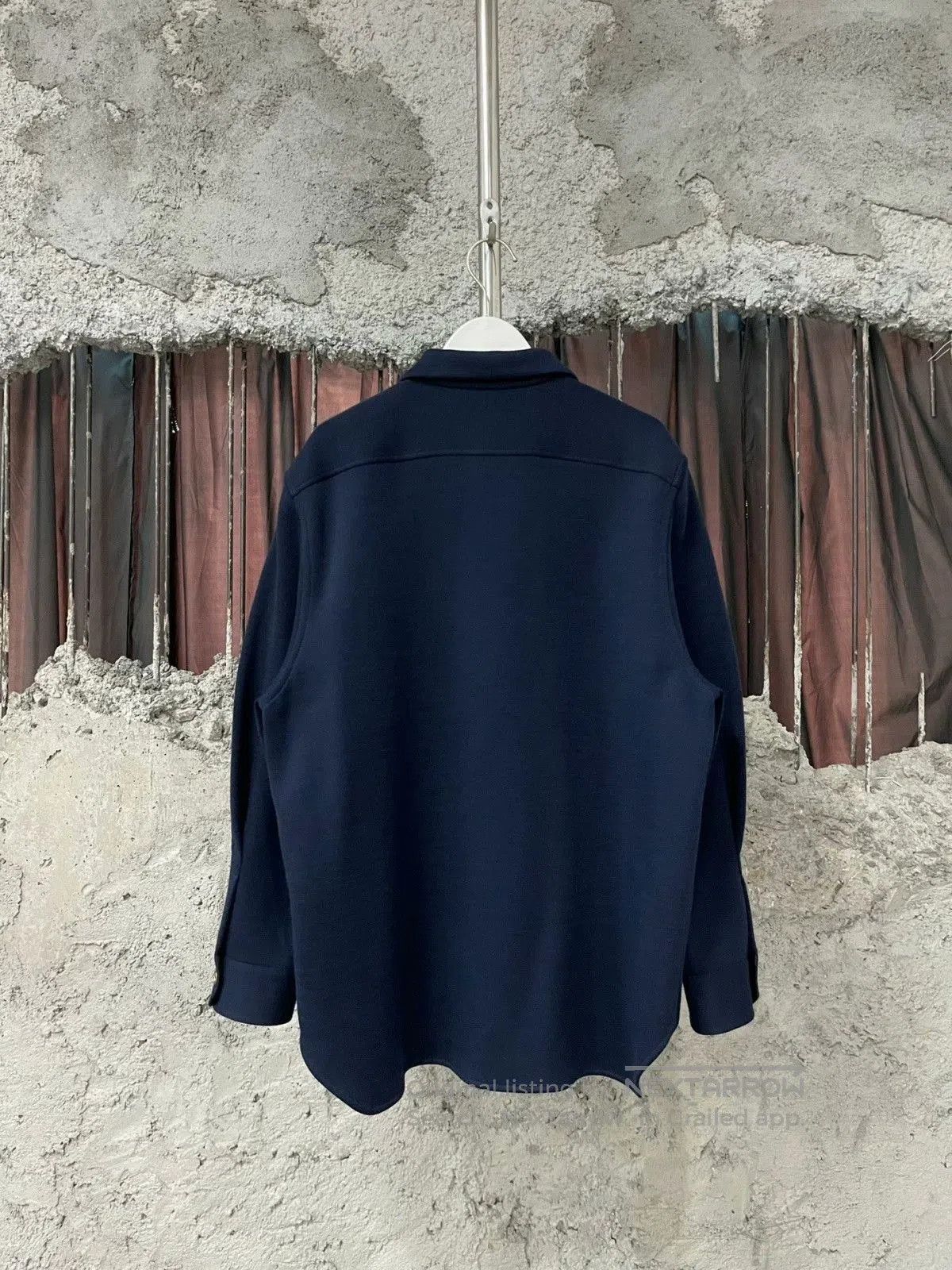 Saint Laurent Paris Saint Laurent Navy Blue Shirt. Size US XS / EU 42 / 0 - 2 Thumbnail