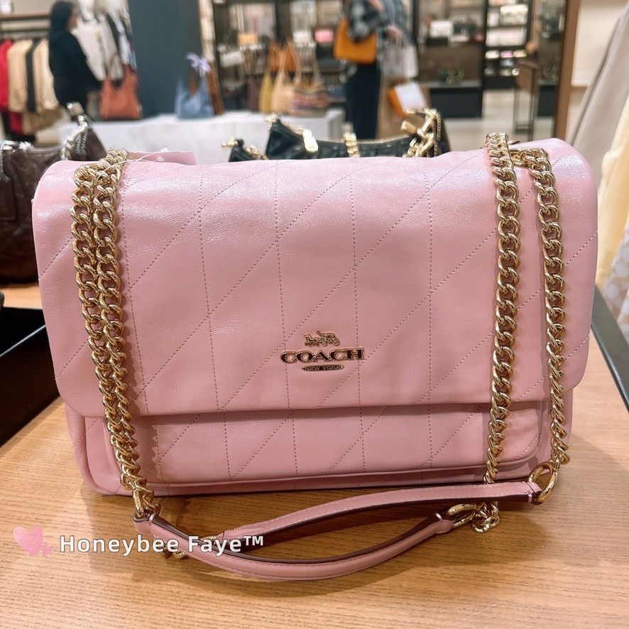 Coach Elodie Crossbody Bag With Quilting CCZ62 Carnation Size ONE SIZE - 1 Thumbnail