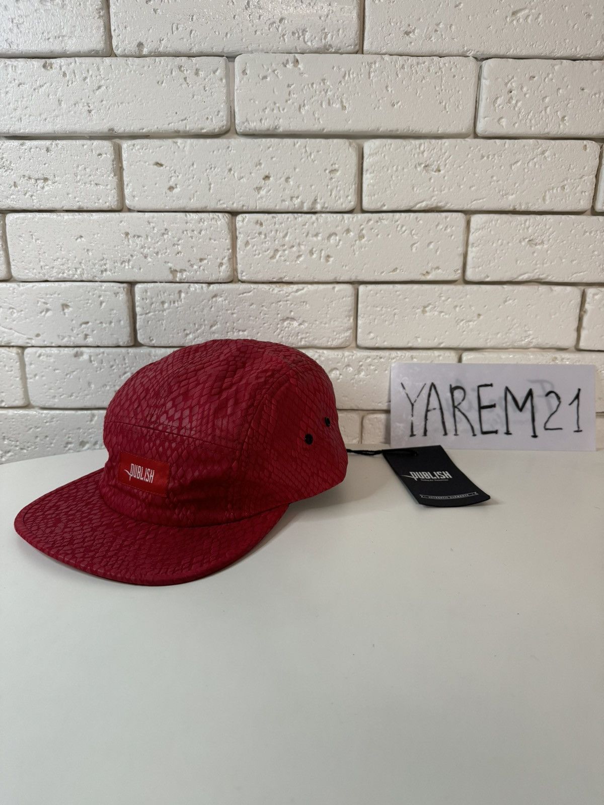 Publish Publish made in USA 5 panel cap hat Size ONE SIZE - 1 Thumbnail