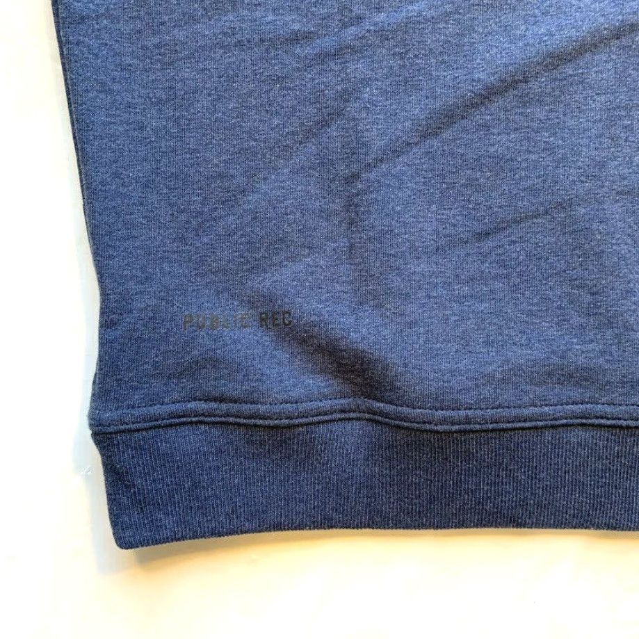 Vintage Public Rec Sweater Mens Small Blue Sweatshirt Weekend Crew Pima French Terry Size US S / EU 44-46 / 1 - 7 Thumbnail
