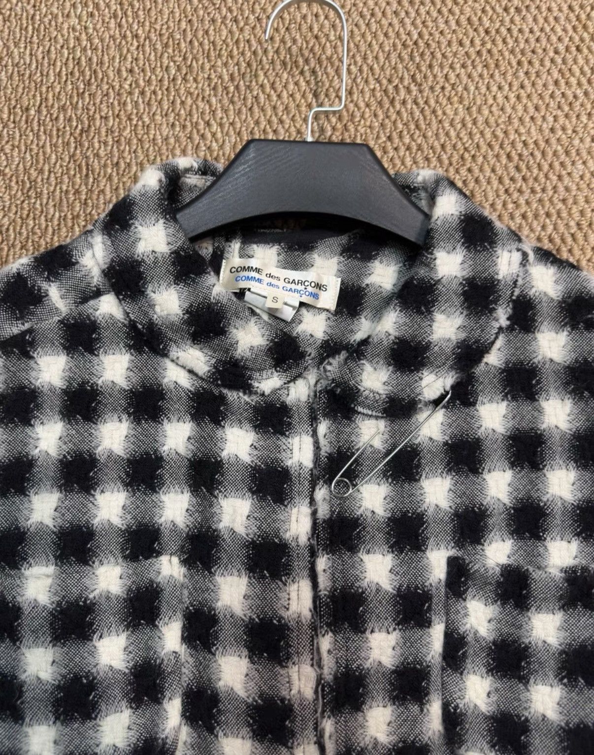 Comme des Garcons Comme des Garçons Plaid Short Jacket K23 Size S / US 4 / IT 40 - 2 Thumbnail