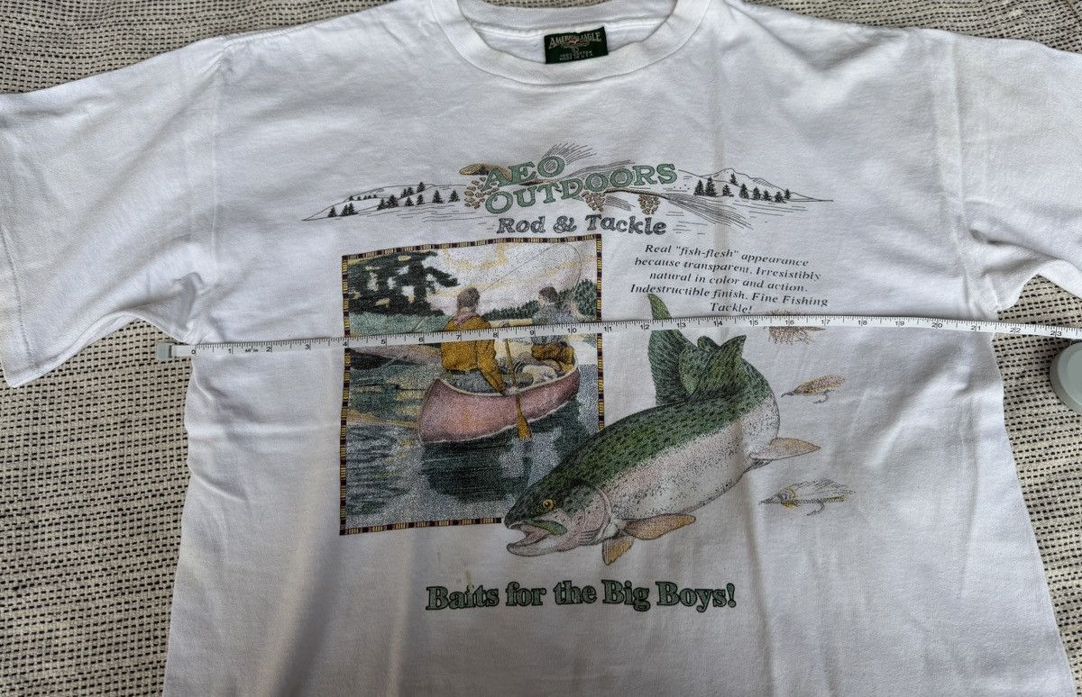 American Eagle Outfitters × Vintage vintage fishing t shirt American eagle outfitters Made in US Size US L / EU 52-54 / 3 - 8 Thumbnail