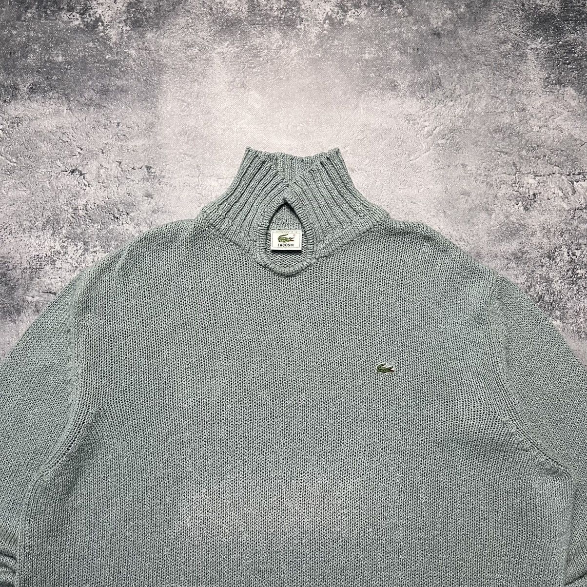 Lacoste Vintage Lacoste Knitted Sweater Luxury Designer Size US XXL / EU 58 / 5 - 2 Thumbnail