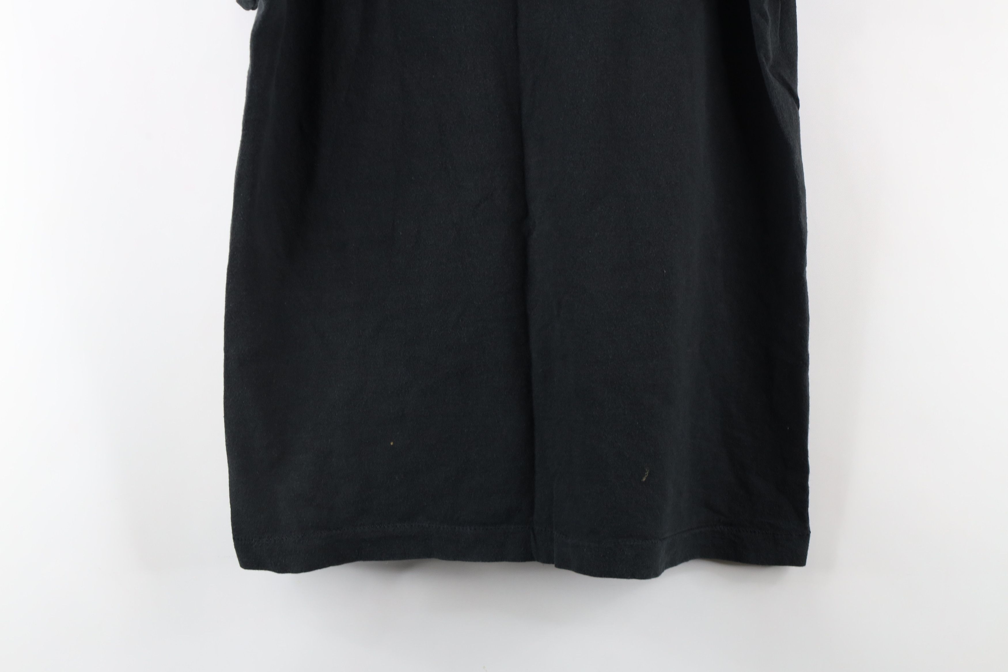 Vintage Vintage 90s Streetwear Blank Pocket T-Shirt Black Cotton USA Size US M / EU 48-50 / 2 - 10 Thumbnail