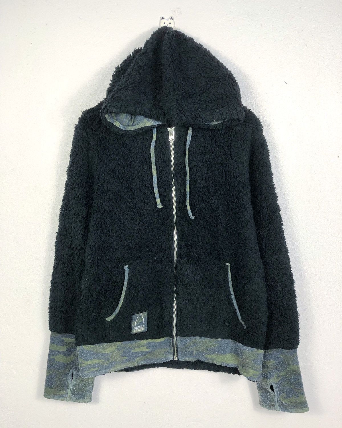 Sierra Designs Rare Sierra Designs Deep Pile Fleece Zipper Hoodie Size US M / EU 48-50 / 2 - 1 Thumbnail