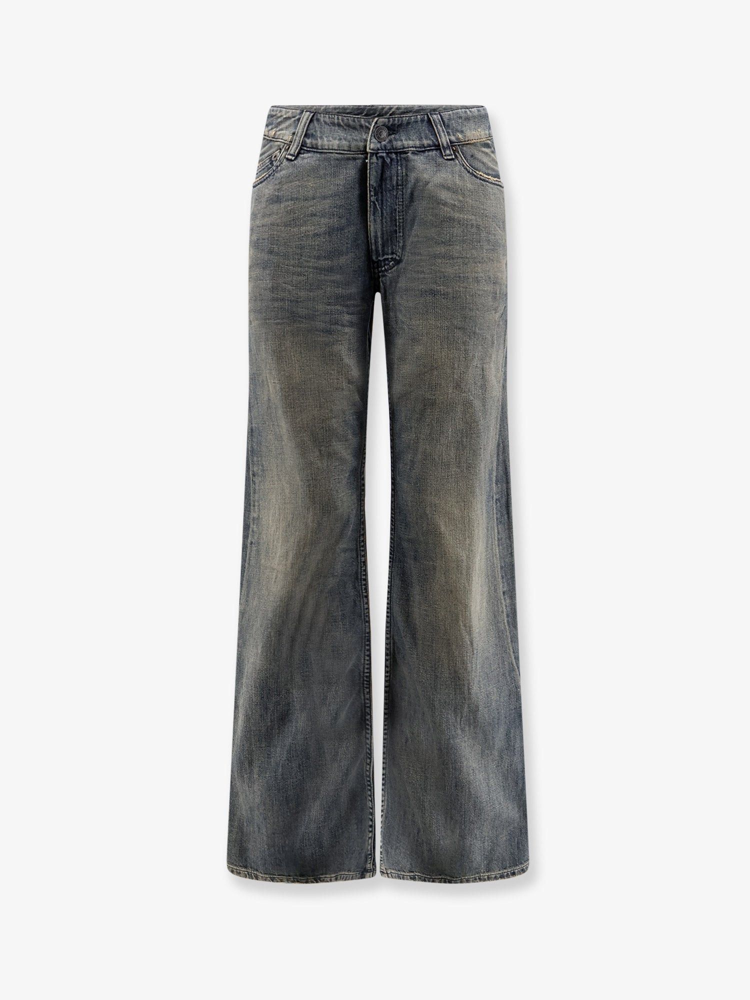 Balenciaga Curved Waist Pants Jeans Size 26" / US 2 / IT 38 - 1 Thumbnail