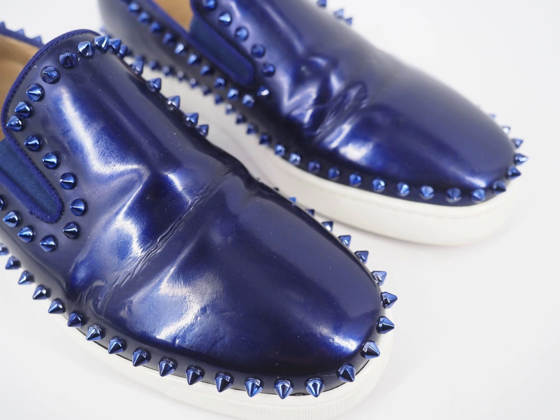 Christian Louboutin Christian Louboutin Pik Boat Purple sz40 Size US 8 / EU 41 - 4 Thumbnail