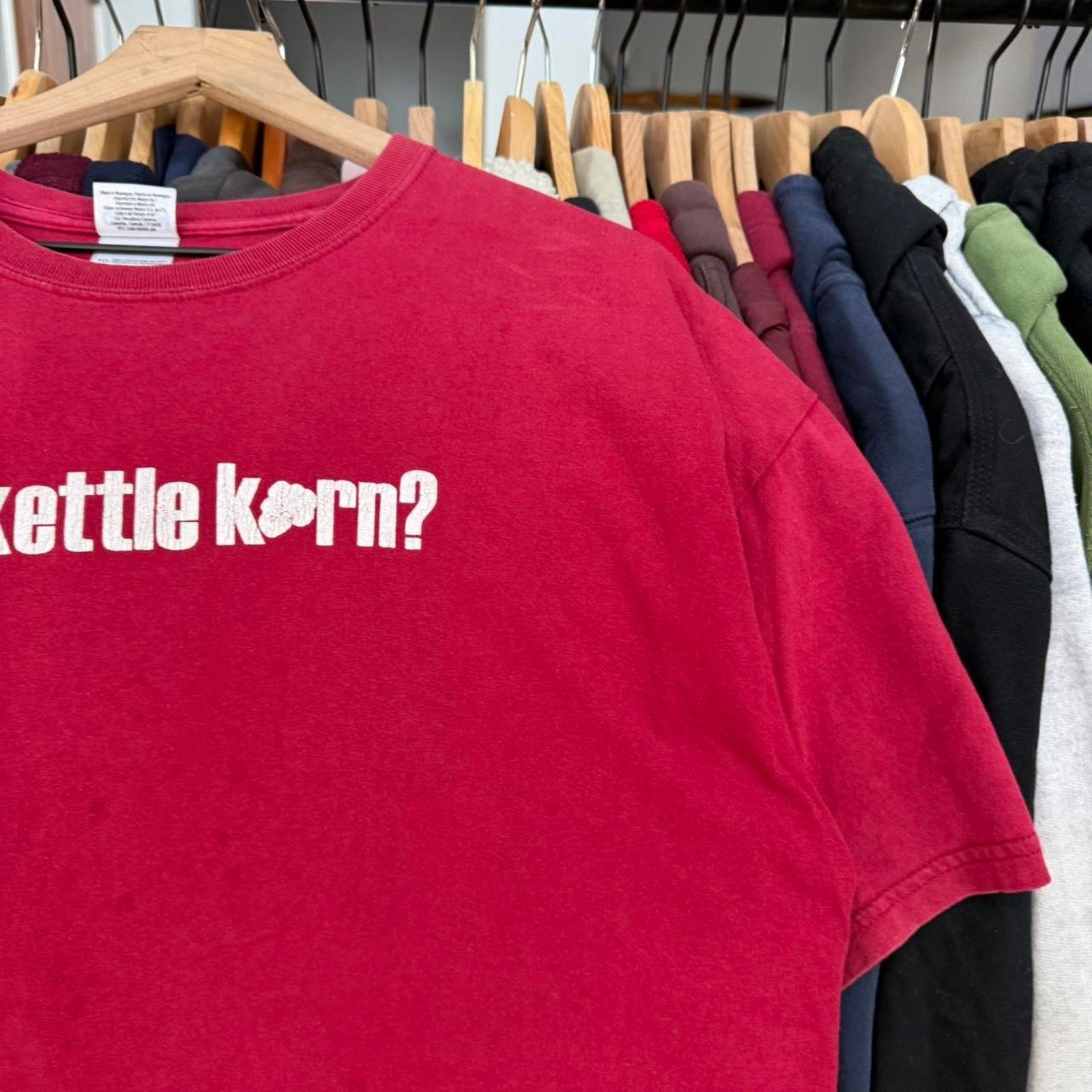 Gildan Vintage Y2K Got Kettle Korn? Promo Tee Size US XL / EU 56 / 4 - 3 Thumbnail