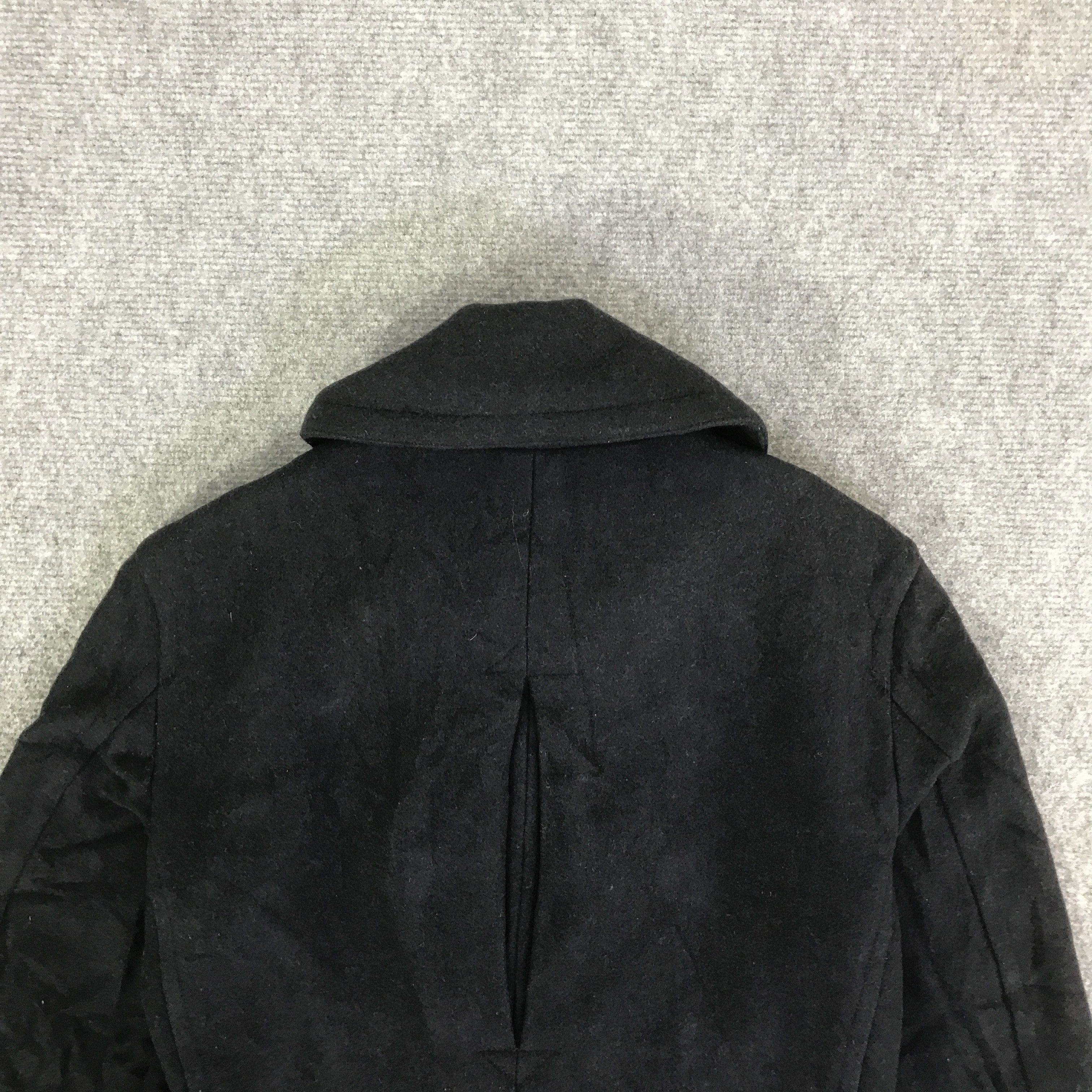 Japanese Brand RAINCHEETAH DOUBLE BRESTED WOOL COAT JACKET K99B3 Size US M / EU 48-50 / 2 - 4 Thumbnail