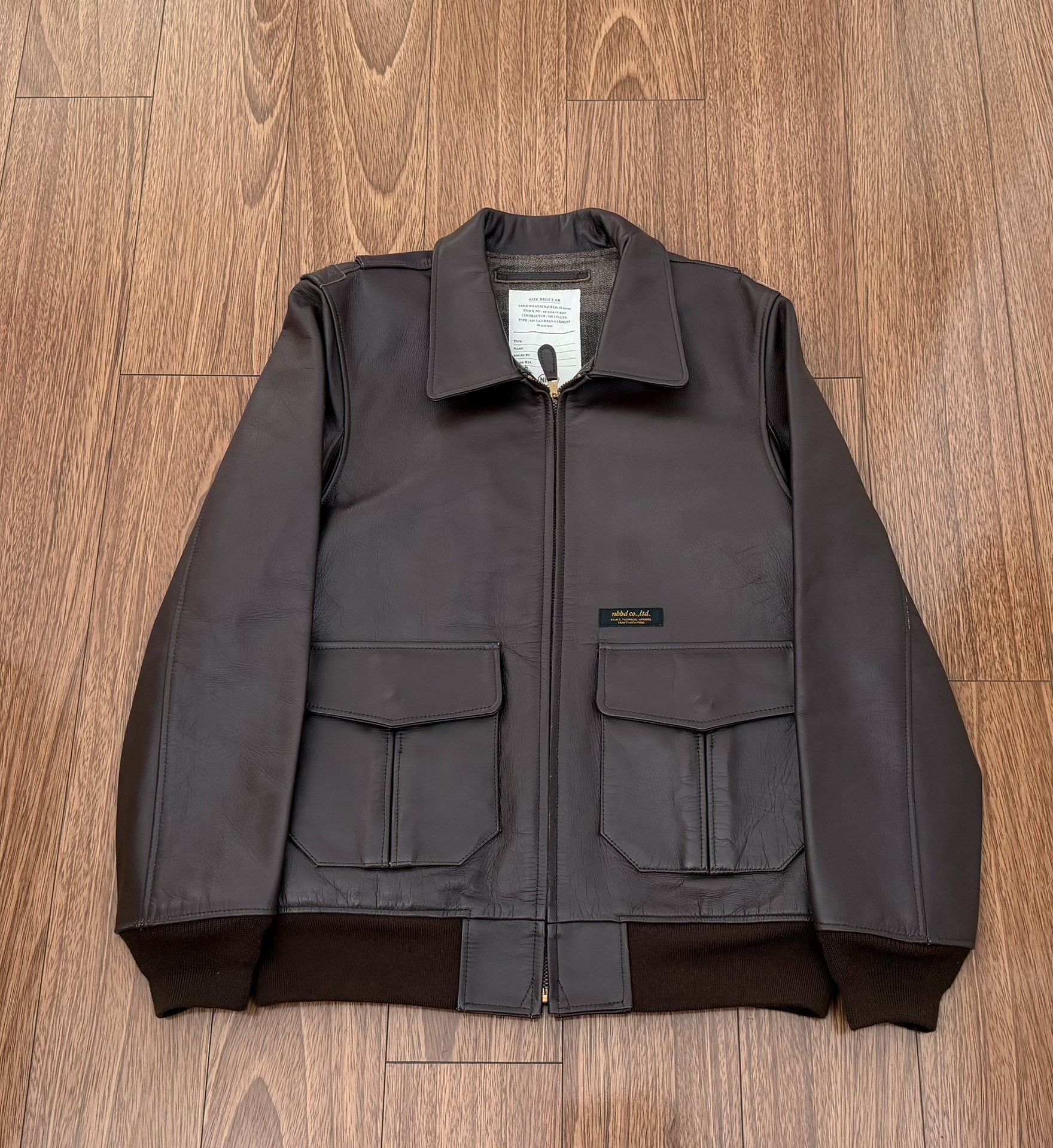 Neighborhood NEIGHBIRHOOD A-2 Horse Leather Jacket Size US M / EU 48-50 / 2 - 1 Thumbnail
