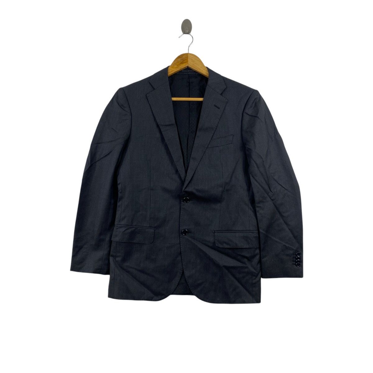 Ducati HILTON x DUCATI GUABELLO Plain Black Blazer Coat Size US M / EU 48-50 / 2 - 1 Thumbnail