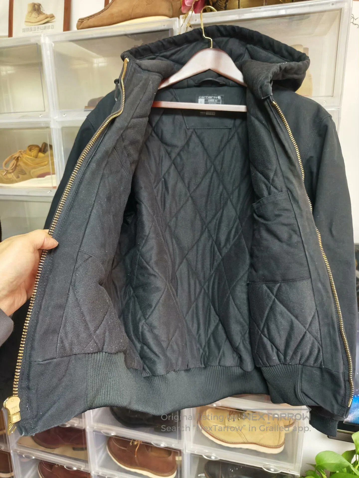 Carhartt Carhartt J140 Duck Active Jacket Loose. Size US L / EU 52-54 / 3 - 6 Thumbnail