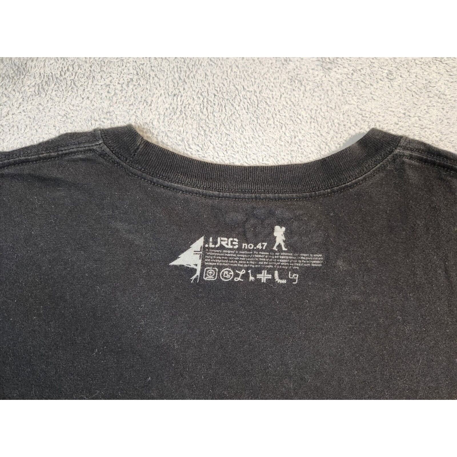 LRG LRG Shirt Adult Mens Large Black Blood Sweat and Leave Lifte Size US L / EU 52-54 / 3 - 6 Thumbnail