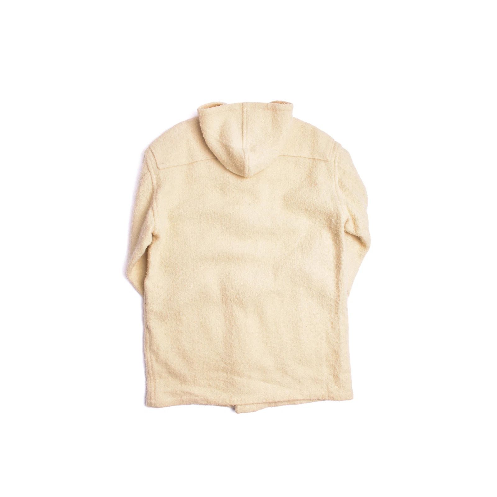 Hugo Boss Hugo Boss Wool Hooded Duffle Coat Cream Ivory Vintage Size US XL / EU 56 / 4 - 2 Thumbnail