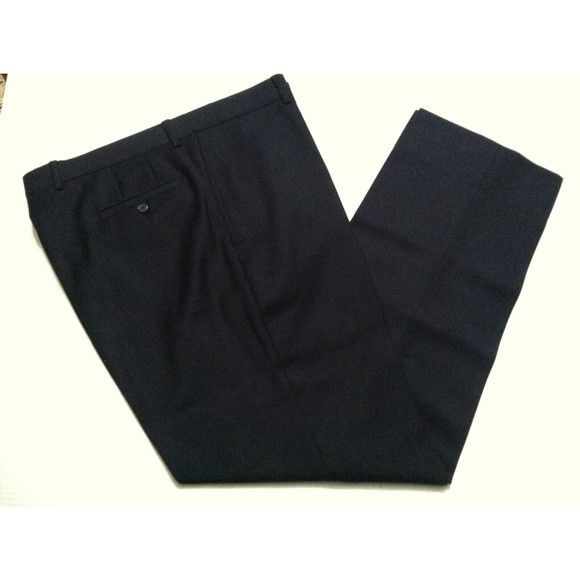 Bachrach BACHRACH MENS NEW 96%WOOL DRESS PANTS MADE IN ITALY 38/32 Size ONE SIZE - 1 Thumbnail