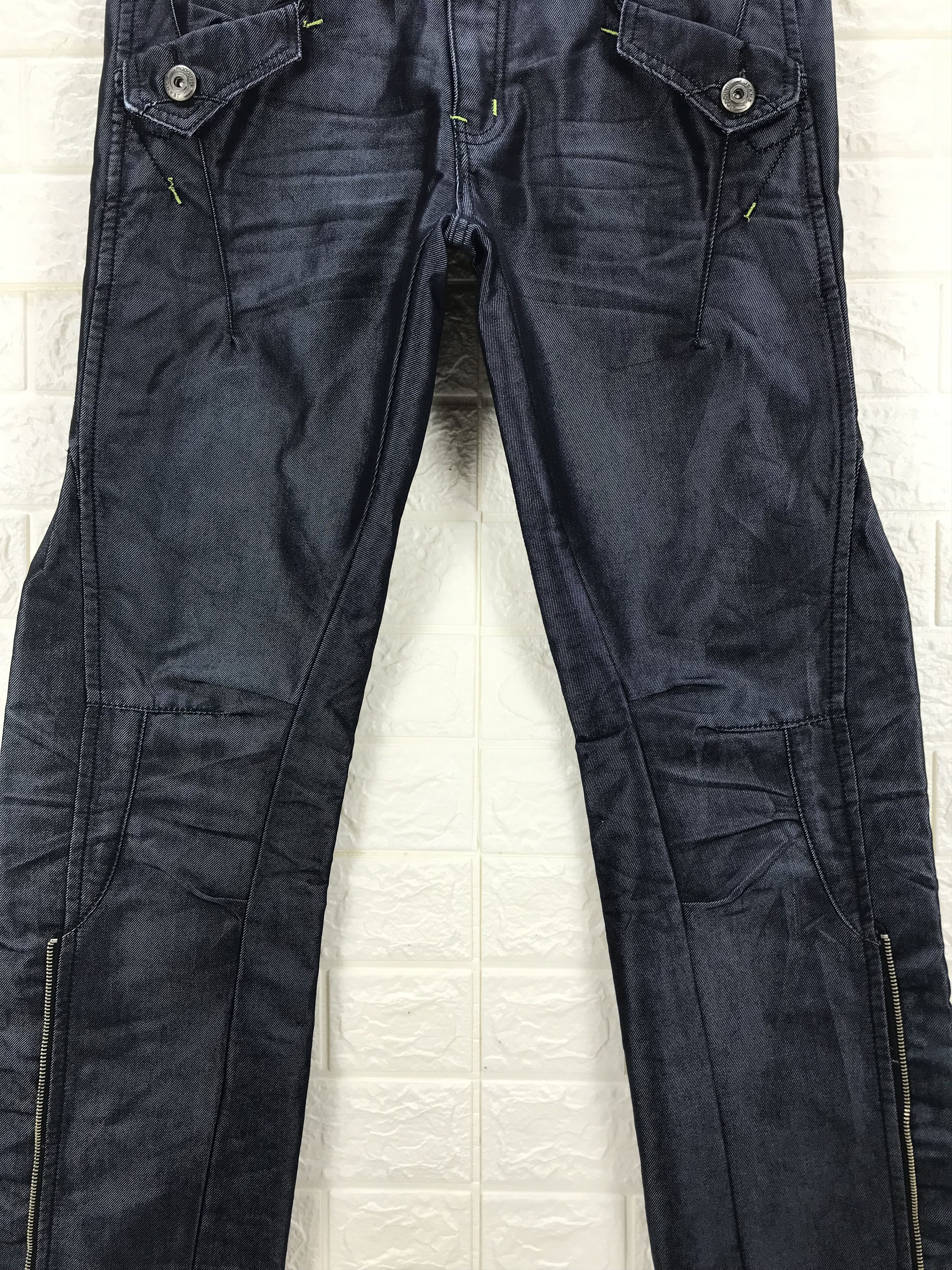 Japanese Brand Japanese Concert Club Multi Zipper Jeans Size US 34 / EU 50 - 3 Thumbnail